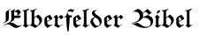 Elberfelder Bibel