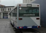 Bus von hinten