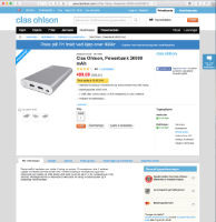 Clas Ohlson - Powerbank 20.000 mAh