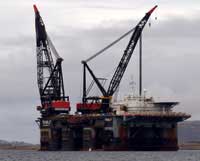 Schwimm-Kran Thialf