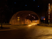 Blick in den Storhaug-Tunnel