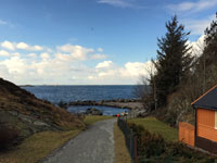 Kvernevik; kleiner Hafen